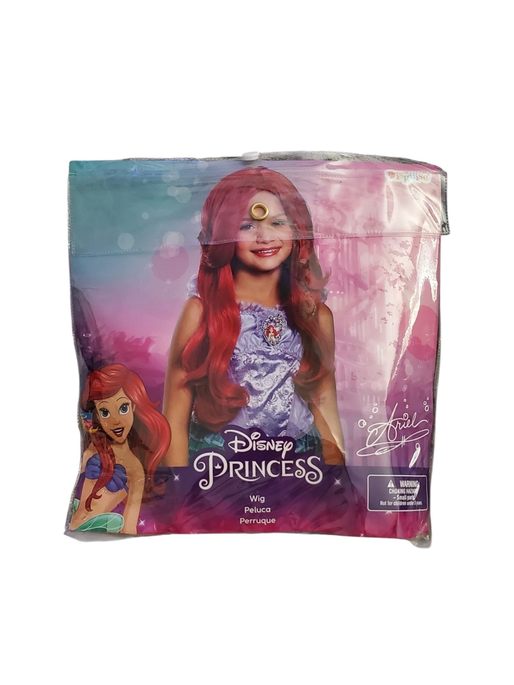 Disney Princess Ariel Red Costume Wig for Kids